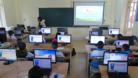 Trường tiểu học Noong Bua tổ chức thi trạng nguyên tiếng việt cấp trường năm học 2019-2020
