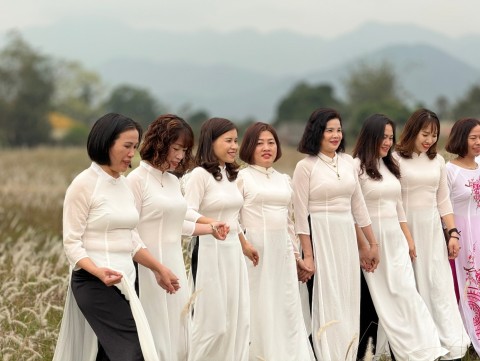 TRƯỜNG TIỂU HỌC SỐ 1 XÃ THANH XƯƠNG HƯỞNG ỨNG “TUẦN LỄ ÁO DÀI”