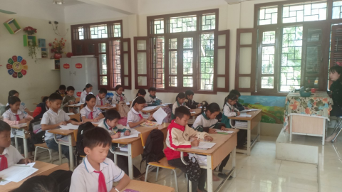 Trường tiểu học số 1 xã thanh xương đẩy mạnh thực hiện một số nhiệm vụ trọng tâm năm học 2024 – 2025.