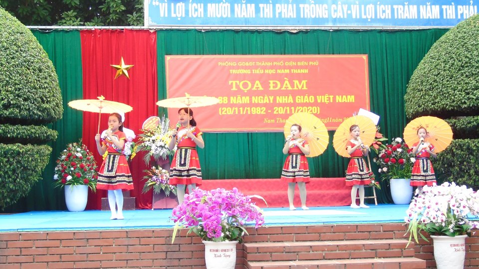 TRƯỜNG TIỂU HỌC NAM THANH TỔ CHỨC TỌA ĐÀM KỶ NIỆM 38 NĂM NGÀY NHÀ GIÁO VIỆT NAM (20/11/1982 – 20/11/2020).