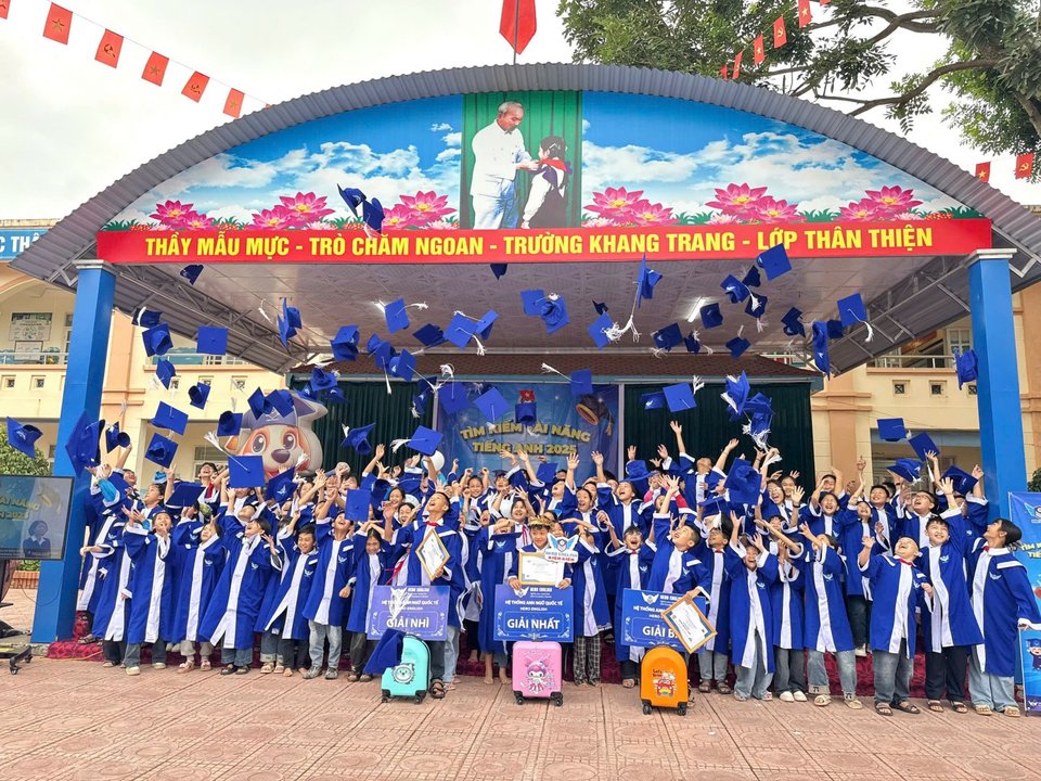 TÌM KIẾM TÀI NĂNG TIẾNG ANH – SÂN CHƠI BỔ ÍCH, TRUYỀN CẢM HỨNG HỌC TẬP CHO HỌC SINH TRƯỜNG TIỂU HỌC NOONG BUA