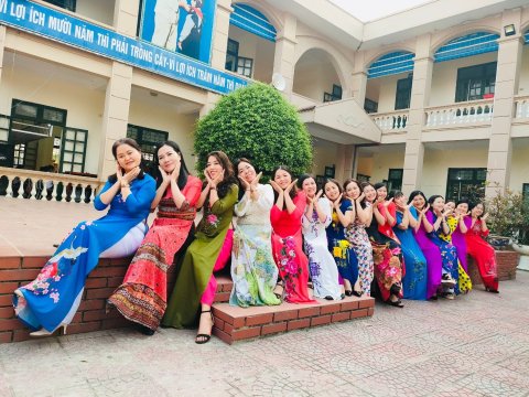 Ảnh Hưởng ứng tuần lễ áo dài – 35