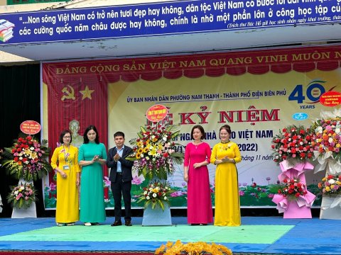 Ảnh Kỉ niệm 40 năm ngày nhà giáo Việt Nam ( 20/11/1982-20/11/2022) – 40