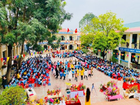 Ảnh TRƯỜNG TIỂU HỌC NAM THANH TỔ CHỨC NGÀY HỘI BÁNH TRƯNG XANH – TRAO QUÀ TẾT CHO HỌC SINH CÓ HOÀN CẢNH KHÓ KHĂN NHÂN DỊP TẾT NGUYÊN ĐÁN QUÝ MÃO NĂM 2023 – 9