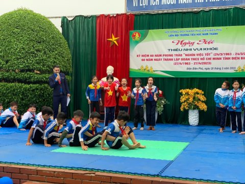 Ảnh NGÀY HỘI THIẾU NHI VUI KHOẺ - TIẾN BƯỚC LÊN ĐOÀN – 15