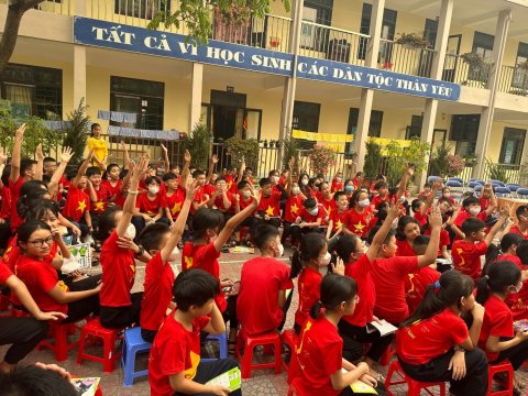 Ảnh TRƯỜNG TIỂU HỌC NAM THANH HƯỞNG ỨNG NGÀY SÁCH VÀ VĂN HÓA ĐỌC LẦN THỨ 2 NĂM 2023 – 4