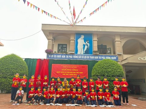 Ảnh TRƯỜNG TIỂU HỌC NAM THANH HƯỞNG ỨNG NGÀY SÁCH VÀ VĂN HÓA ĐỌC LẦN THỨ 2 NĂM 2023 – 10