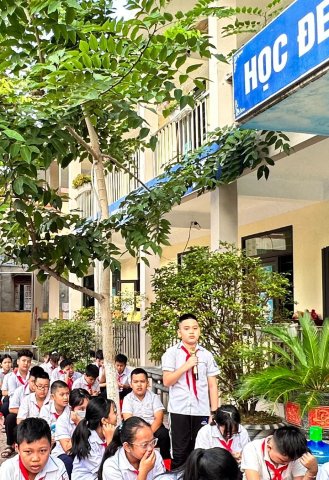 Ảnh Phòng CSGT Thành phố tuyên truyền cho học sinh luật ATGT – 6