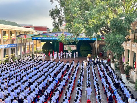 Ảnh Phòng CSGT Thành phố tuyên truyền cho học sinh luật ATGT – 18