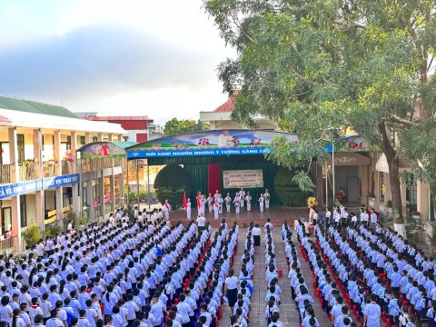 Ảnh Phòng CSGT Thành phố tuyên truyền cho học sinh luật ATGT – 19