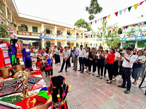 Ảnh HOẠT ĐỘNG TRẢI NGHIỆM ÂM VANG ĐIỆN BIÊN HƯỚNG TỚI CHÀO MỪNG KỈ NIỆM 70 NĂM CHIẾN THẮNG LỊCH SỬ ĐIỆN BIÊN PHỦ (07/5/1954 – 07/5/2024) – 7