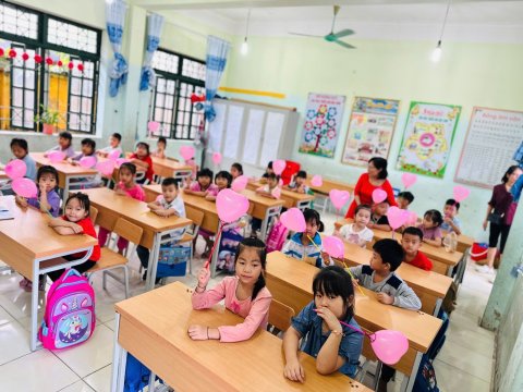 Ảnh Trường Tiểu học Nam Thanh TP Điện Biên Phủ tổ chức Ngày hội chào đón các em học sinh lớp 1 năm học 2024-2025 – 2
