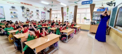 Ảnh TRƯỜNG TIỂU HỌC NOONG BUA HÂN HOAN CHÀO ĐÓN CÁC BÉ HỌC SINH MẪU GIÁO 5-6 TUỔI TRƯỜNG MẦM NON NOONG BUA VÀ TRƯỜNG MẦM NON HOA SEN QUA HOẠT ĐỘNG TRẢI NGHIỆM “SẴN SÀNG CHO HÀNH TRÌNH MỚI” – 2