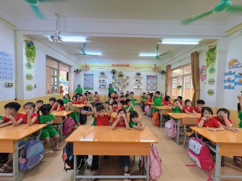 Ảnh TRƯỜNG TIỂU HỌC NOONG BUA HÂN HOAN CHÀO ĐÓN CÁC BÉ HỌC SINH MẪU GIÁO 5-6 TUỔI TRƯỜNG MẦM NON NOONG BUA VÀ TRƯỜNG MẦM NON HOA SEN QUA HOẠT ĐỘNG TRẢI NGHIỆM “SẴN SÀNG CHO HÀNH TRÌNH MỚI” – 12